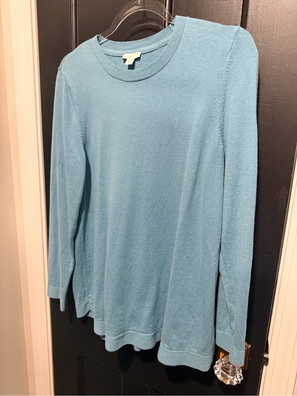 Women's Teal Crewneck Sweater